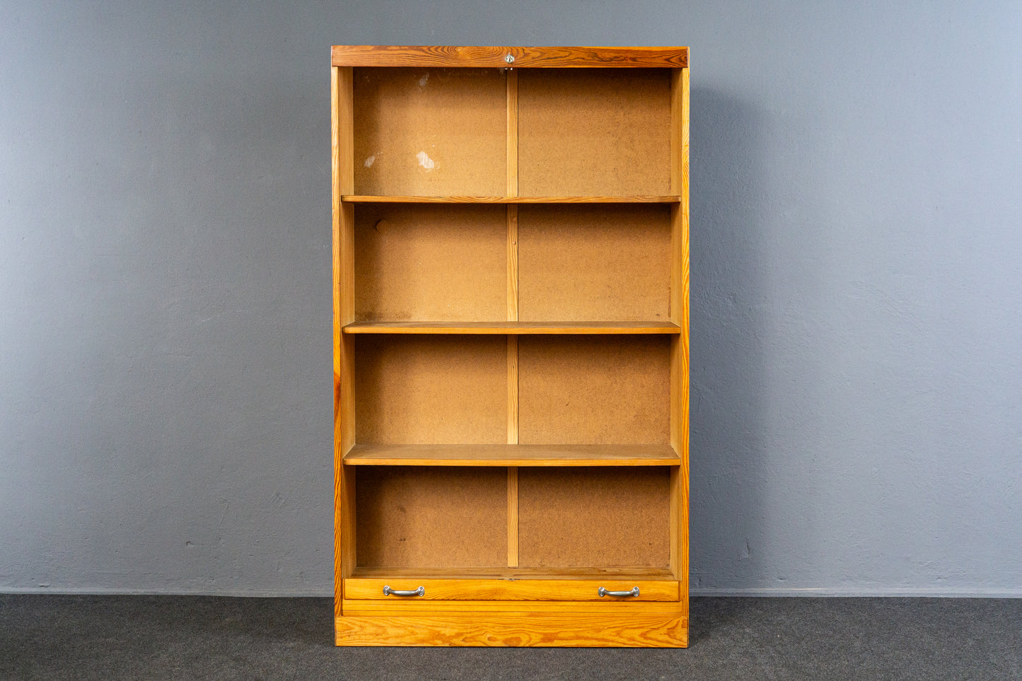 Praktischer Vintage Rollladenschrank, Mid-Century - Aktenschrank Kommode Regal Schrank Büro Alt MÖBLINGER