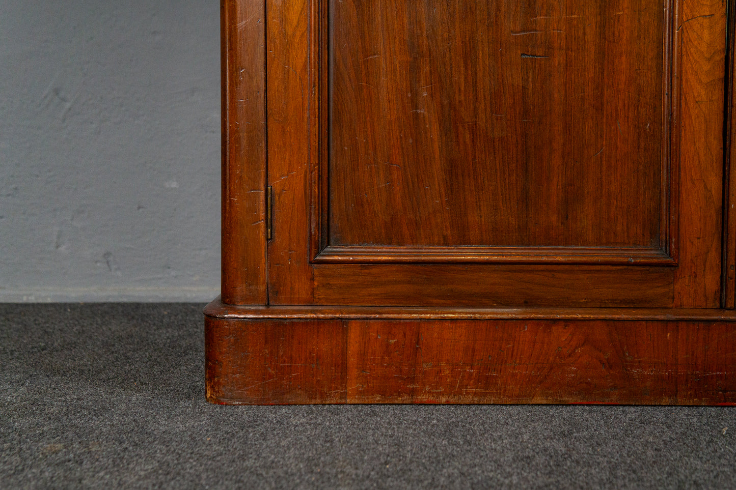 eleganter englischer Bücherschrank, um 1900 - Büro-Bookcase Regal Sekretär Schreibtisch Schrank Alt Antik MÖBLINGER