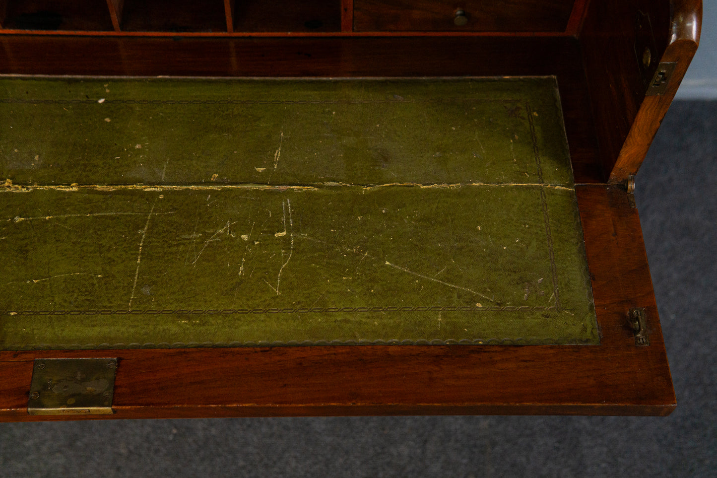 eleganter englischer Bücherschrank, um 1900 - Büro-Bookcase Regal Sekretär Schreibtisch Schrank Alt Antik MÖBLINGER