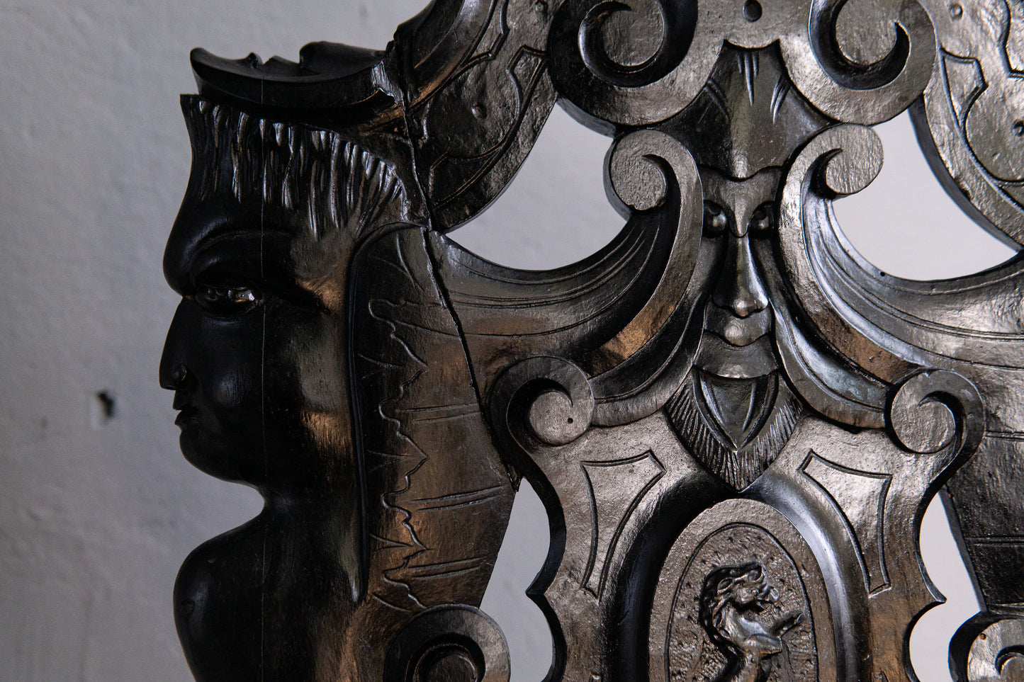 Außergewöhnliches 3er Set Sgabello Brettstühle, 2.Hälfte des 19.Jahrhunderts - Historismus Italienische Stühle Sessel Tisch Alt Antik MÖBLINGER