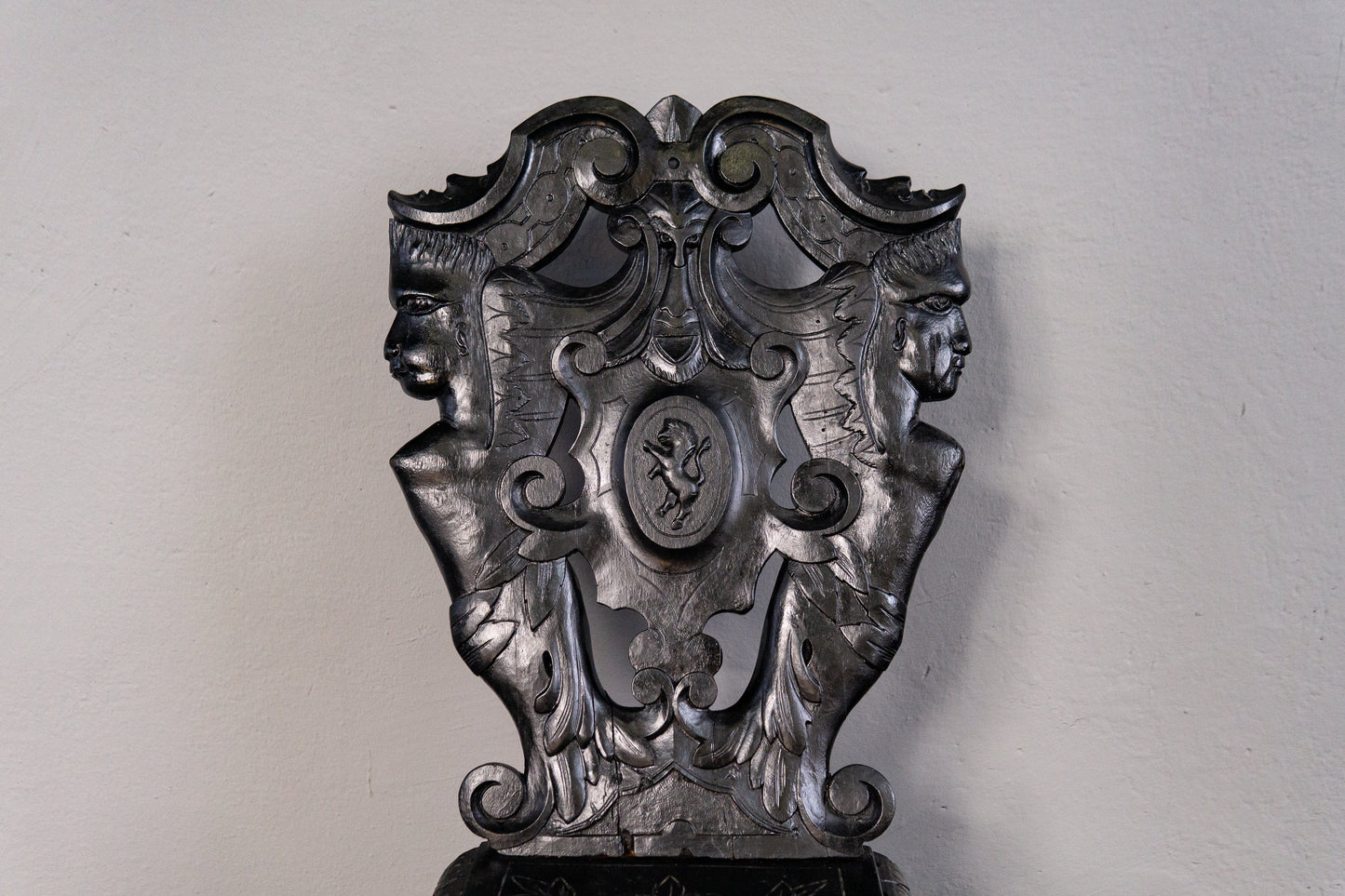 Außergewöhnliches 3er Set Sgabello Brettstühle, 2.Hälfte des 19.Jahrhunderts - Historismus Italienische Stühle Sessel Tisch Alt Antik MÖBLINGER