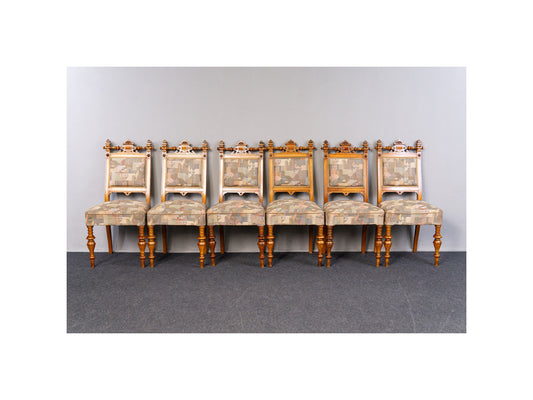 6er Set Stühle Sessel Sofa Couch Stuhl Sitz Alt Antik MÖBLINGER 2410_2402