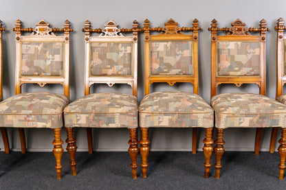 6er Set Stühle Sessel Sofa Couch Stuhl Sitz Alt Antik MÖBLINGER 2410_2402