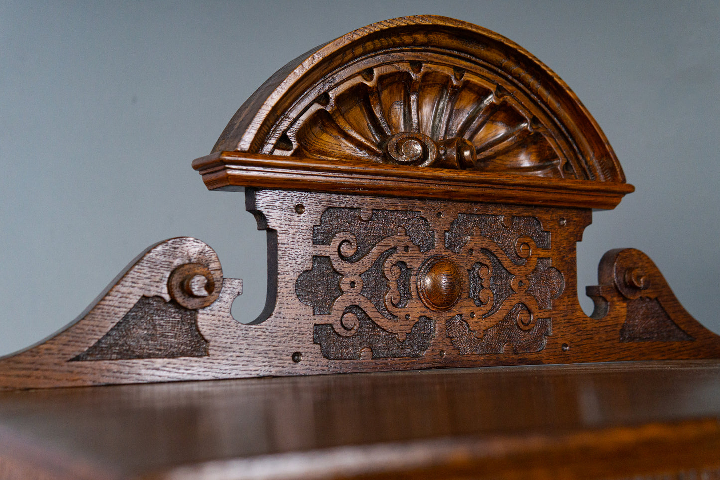 rest. Schreibtisch Sekretär Tisch Desk Büro Eiche Antik MÖBLINGER 2411_1304