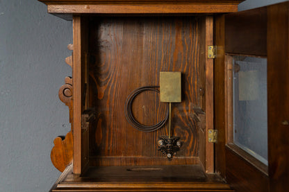 Feine Gründerzeit Wanduhr, Ende des 19.Jahrhunderts - Antik Freischwinger Clock Wanduhr Regulator Alt MÖBLINGER