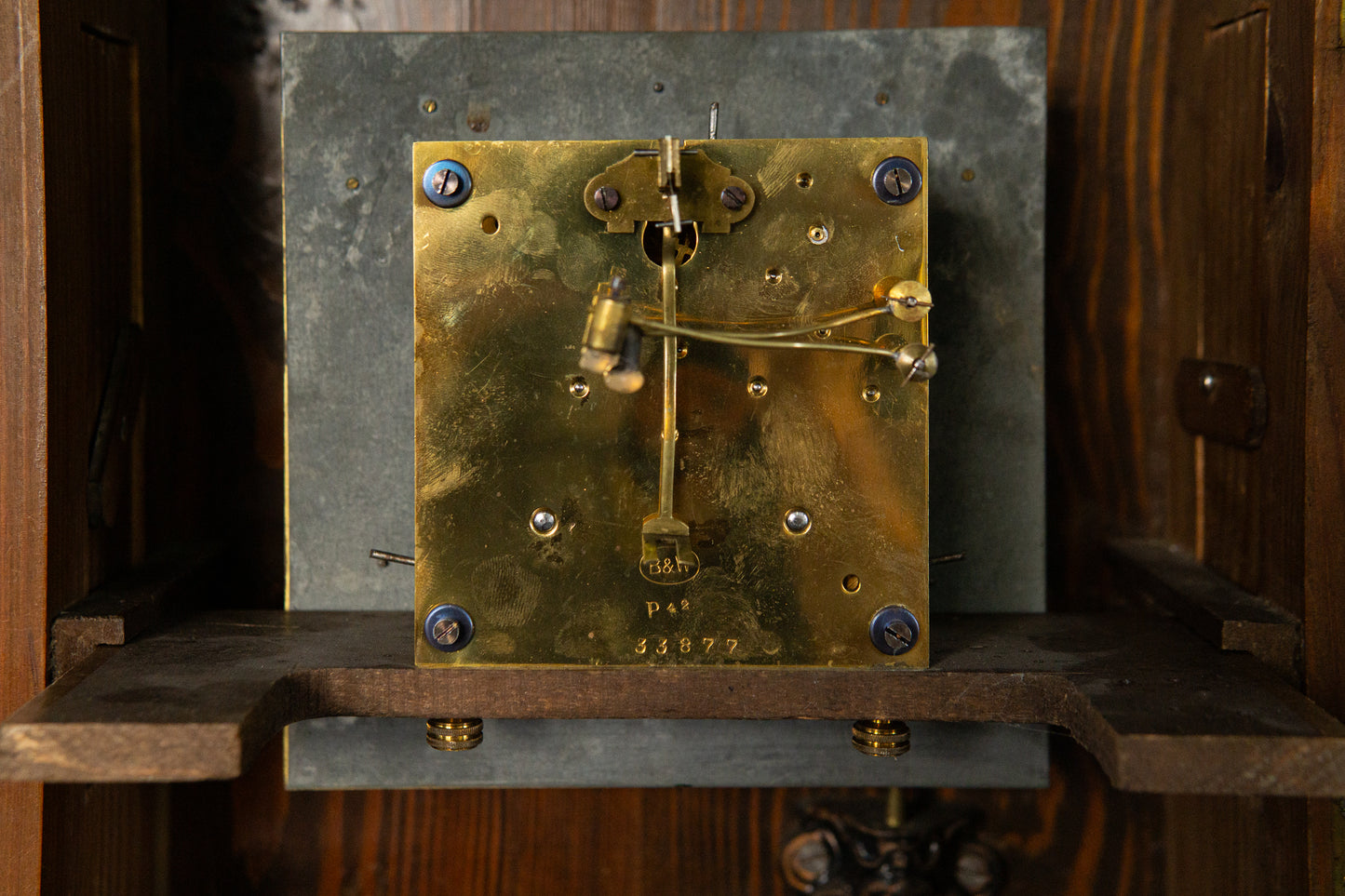 Feine Gründerzeit Wanduhr, Ende des 19.Jahrhunderts - Antik Freischwinger Clock Wanduhr Regulator Alt MÖBLINGER