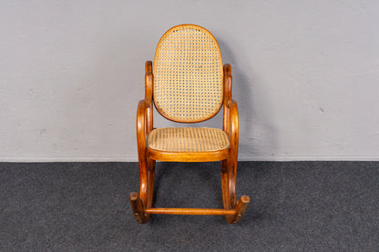 antiker Kinder Schaukelstuhl Sessel Stuhl Sofa Couch MÖBLINGER 2410_2404