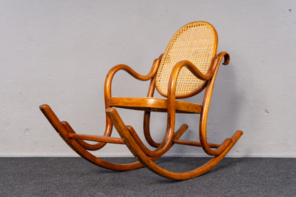 antiker Kinder Schaukelstuhl Sessel Stuhl Sofa Couch MÖBLINGER 2410_2404