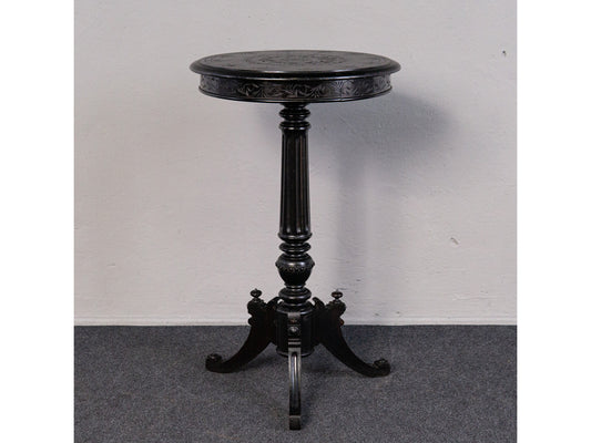 Blumentisch Antik Tisch Stuhl Hocker Beistelltisch Table MÖBLINGER 2410_2406