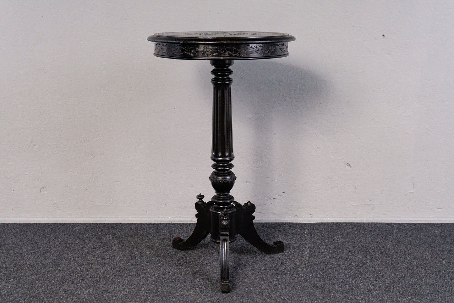 Blumentisch Antik Tisch Stuhl Hocker Beistelltisch Table MÖBLINGER 2410_2406