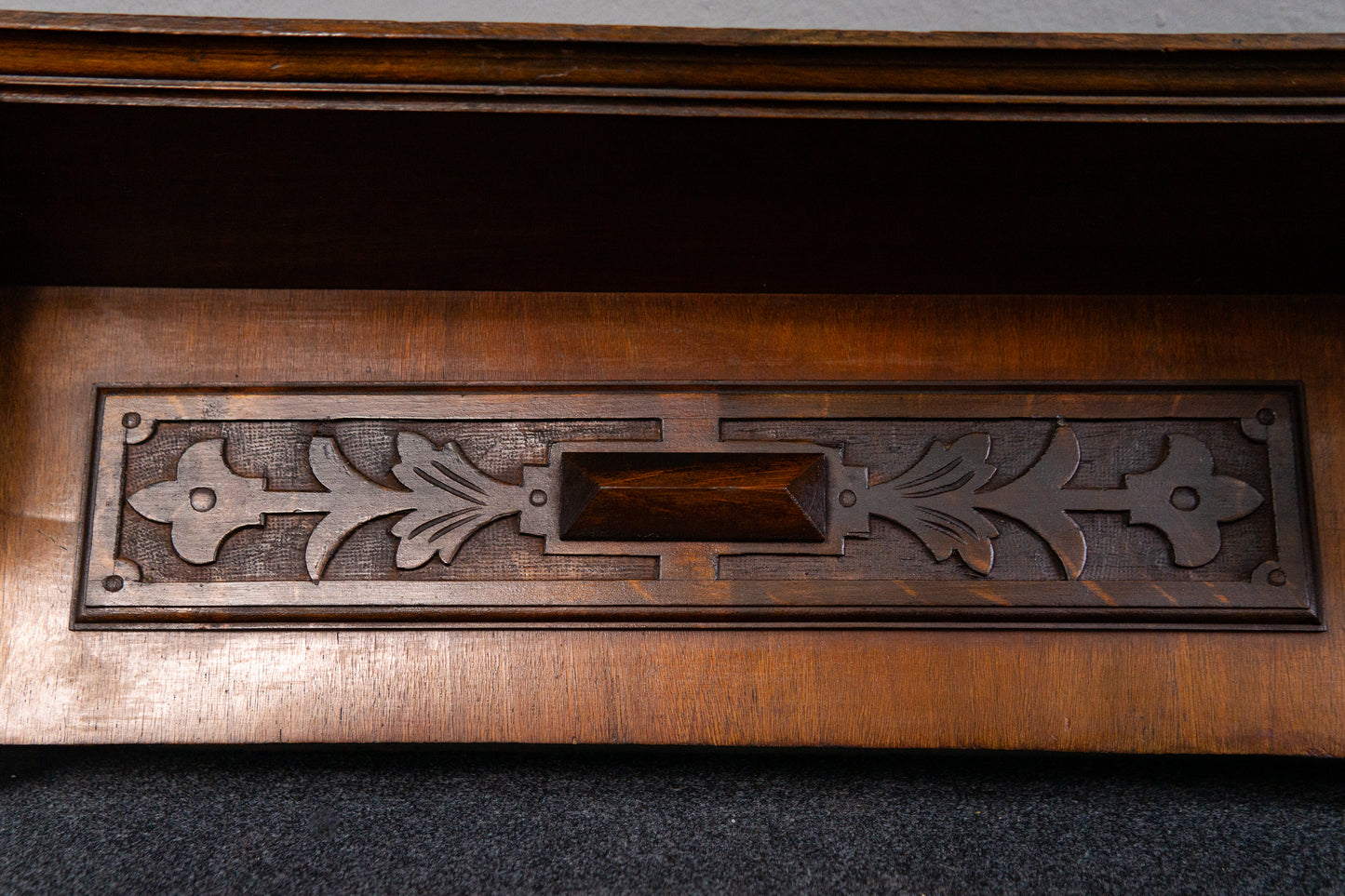 Wandregal Regal Board Schrank Vintage Kommode Alt Antik MÖBLINGER 2410_2409