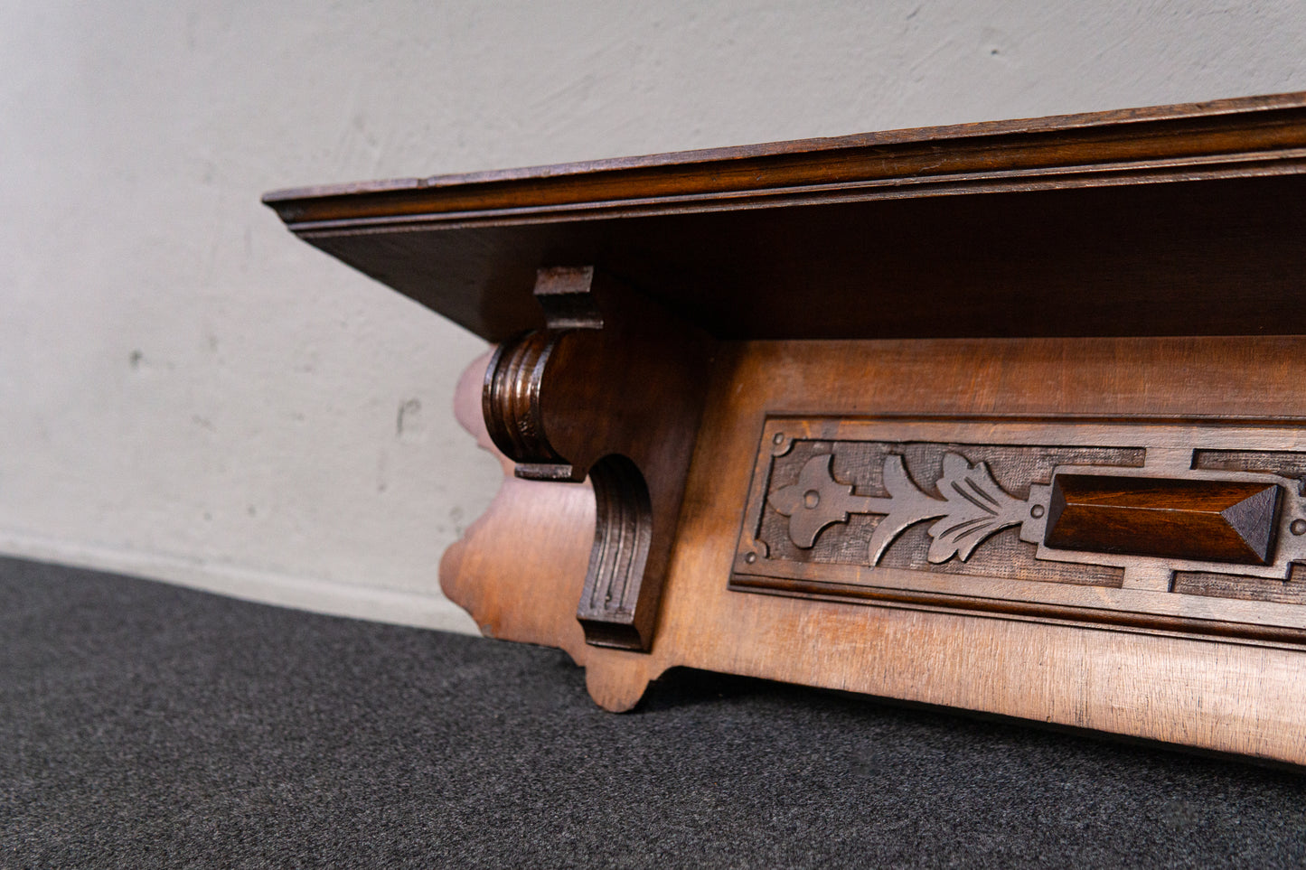Wandregal Regal Board Schrank Vintage Kommode Alt Antik MÖBLINGER 2410_2409