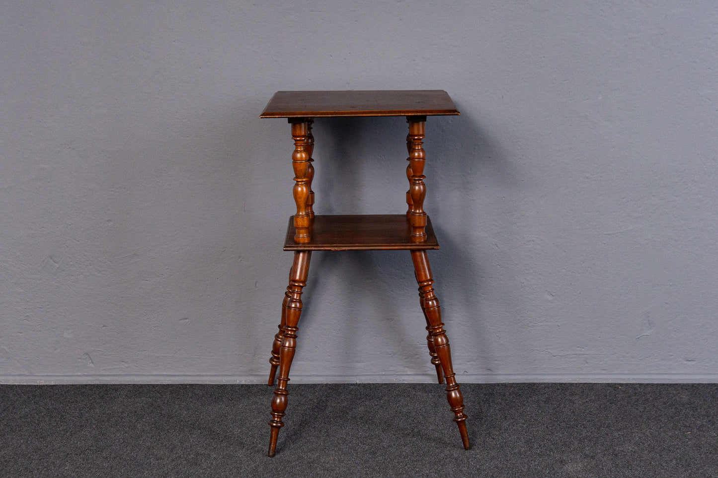Tisch Blumentisch Beistelltisch Regal Hocker Alt Antik MÖBLINGER 2410_2802