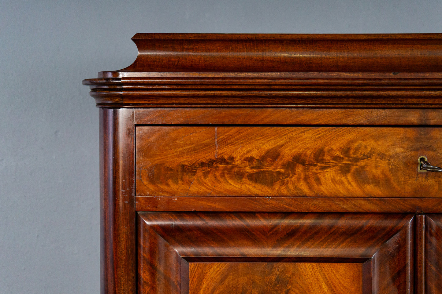 Silberschrank Weinschrank Schrank Regal Anrichte Antik 208