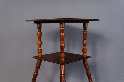 Tisch Blumentisch Beistelltisch Regal Hocker Alt Antik MÖBLINGER 2410_2802