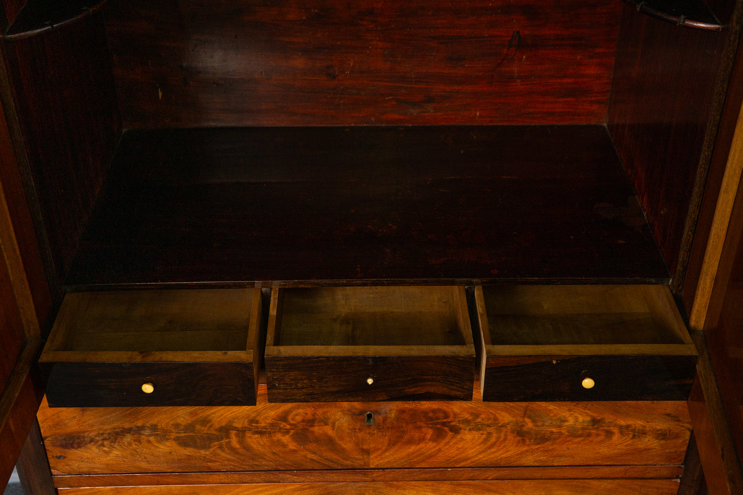 Silberschrank Weinschrank Schrank Regal Anrichte Antik 208