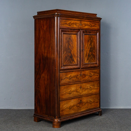 Silberschrank Weinschrank Schrank Regal Anrichte Antik 208