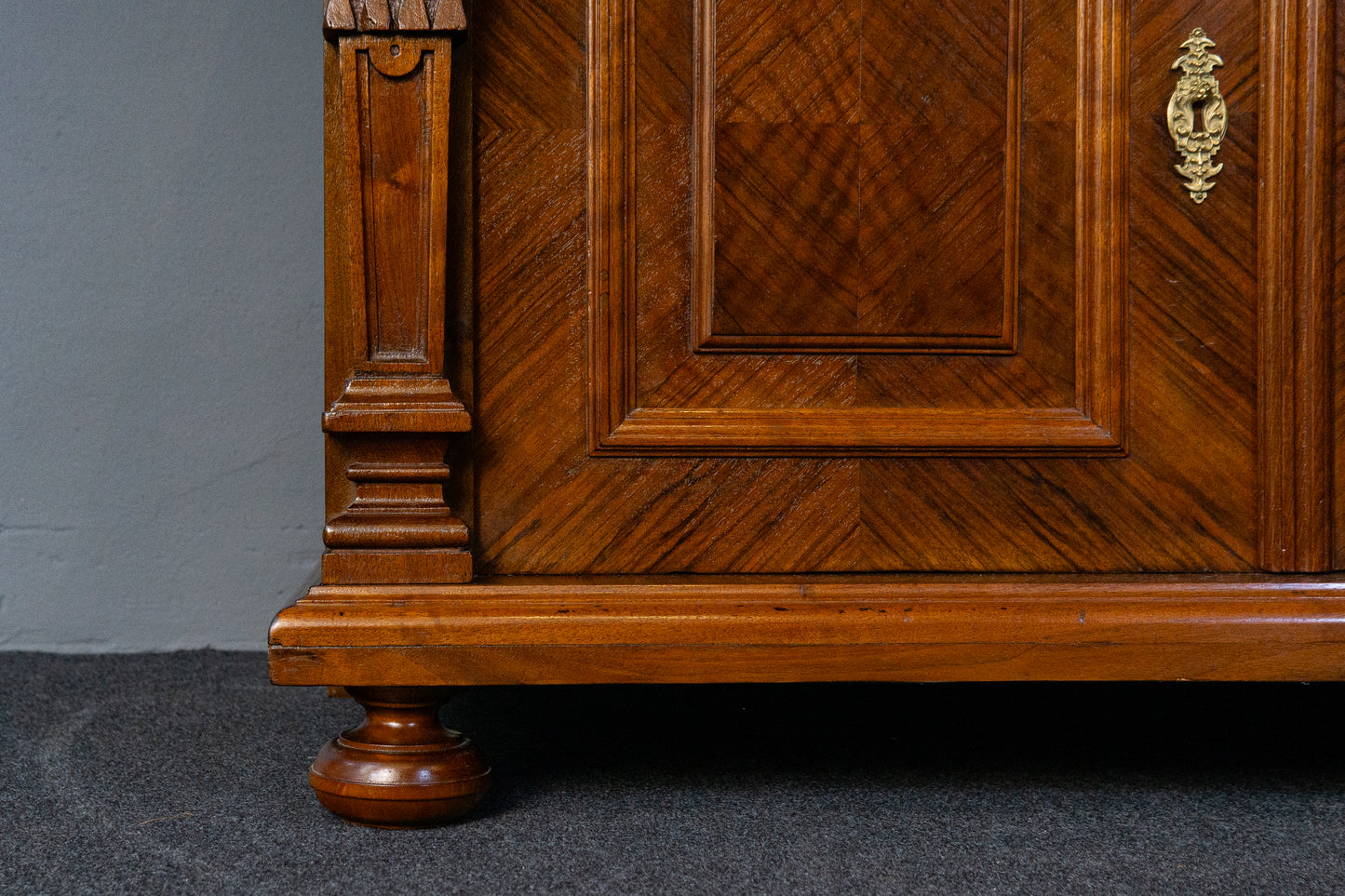 restaur. Gründerzeit Kommode Anrichte Schrank Regal Antik MÖBLINGER 2410_3102