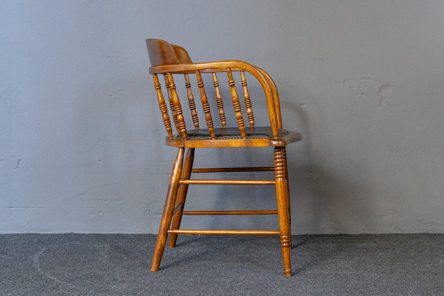 Schreibtischstuhl Capitan Chair Sessel Thron Stuhl Sofa MÖBLINGER 2410_3105