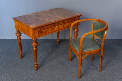 restaur. Gründerzeit Schreibtisch Antik Tisch Sekretär MÖBLINGER 2410_3106