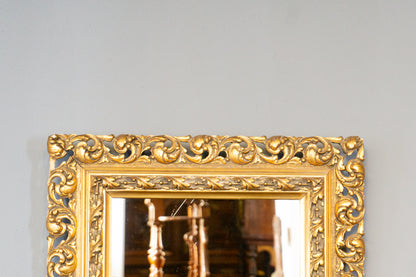 großer antiker Wand Spiegel Mirror Flur Vintage Antik MÖBLINGER 2411_0506