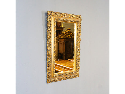 großer antiker Wand Spiegel Mirror Flur Vintage Antik MÖBLINGER 2411_0506