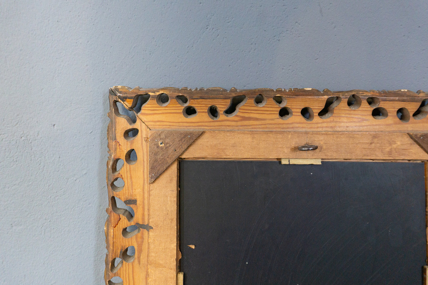 großer antiker Wand Spiegel Mirror Flur Vintage Antik MÖBLINGER 2411_0506