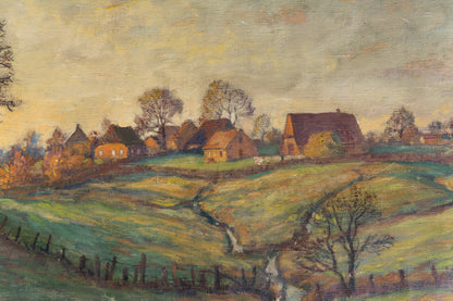 Gemälde Bild Karl Schmauser Kunst Ölgemälde Antik Alt 2211_3005