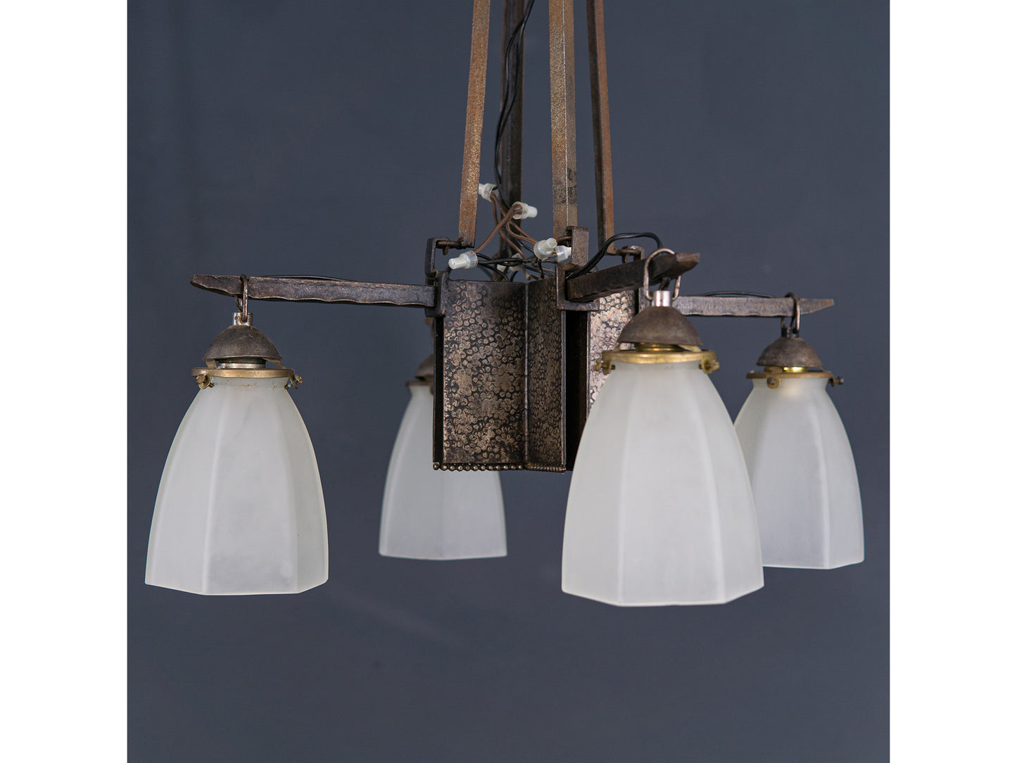 Deckenlampe Leuchte Licht Lüster Alt Antik Jugendstil 2212_0101