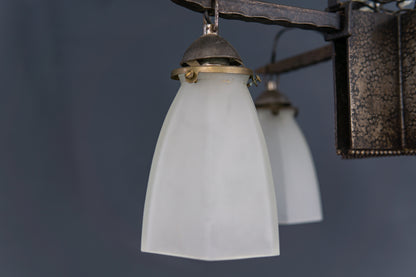 Deckenlampe Leuchte Licht Lüster Alt Antik Jugendstil 2212_0101