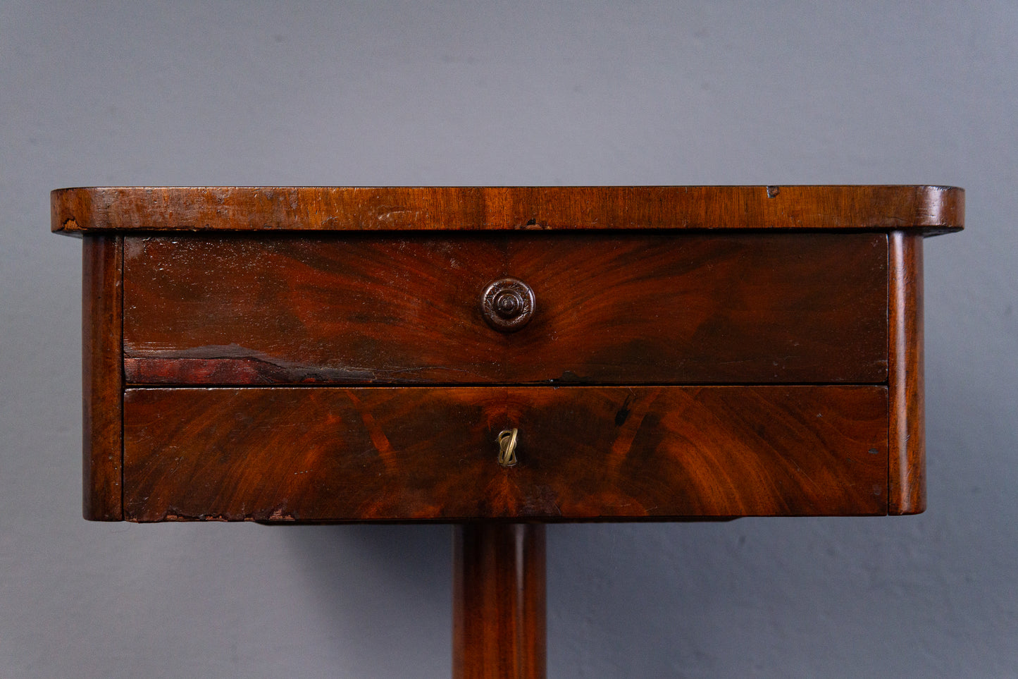 Antik Nähtisch Tisch Kommode Sekretär Schrank Alt Regal MÖBLINGER 2411_0403