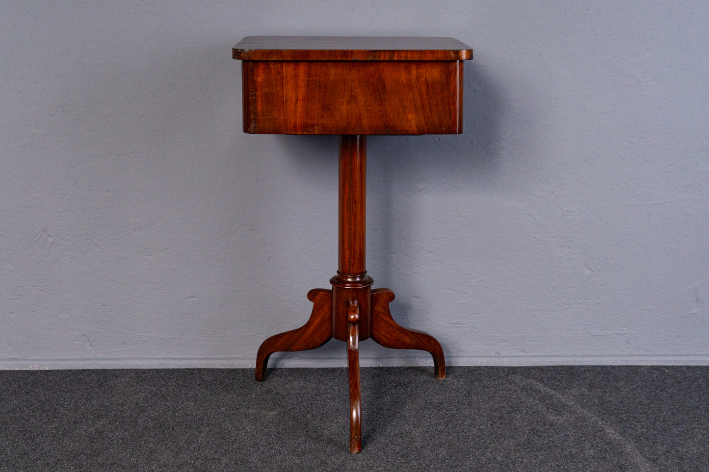 Antik Nähtisch Tisch Kommode Sekretär Schrank Alt Regal MÖBLINGER 2411_0403
