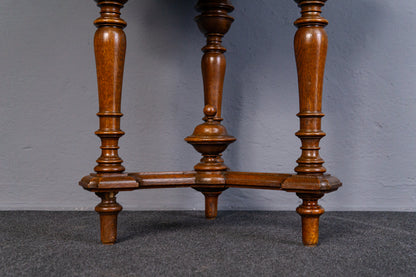 Gründerzeit Beistelltisch Antik Tisch Bank Sofa Table MÖBLINGER 2411_0406