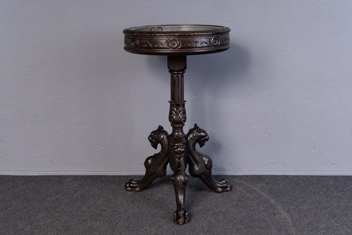 Zimmergarten Blumentisch Antik Pflanzen Beet Alt Regal MÖBLINGER 2411_0409