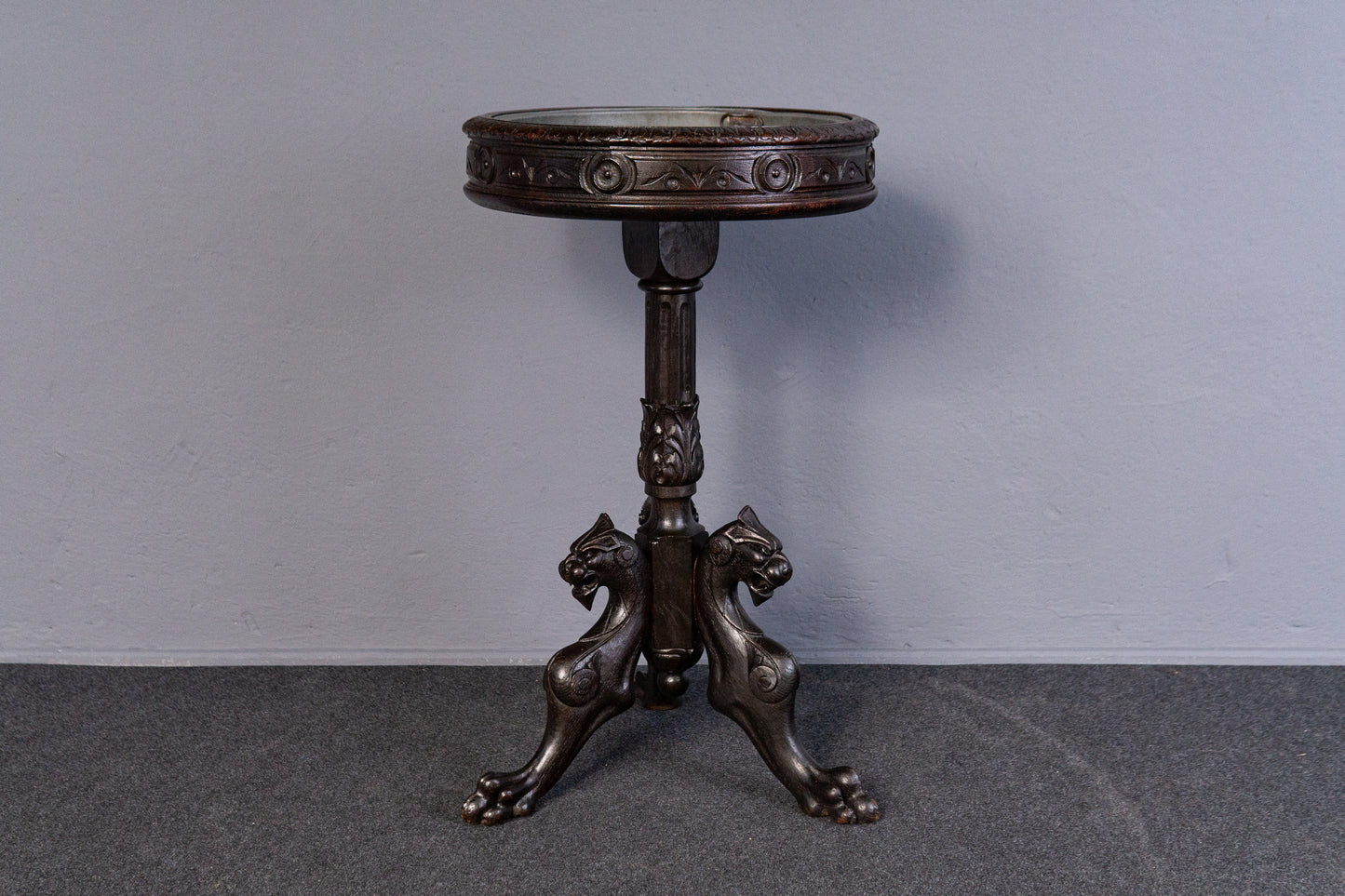 Zimmergarten Blumentisch Antik Pflanzen Beet Alt Regal MÖBLINGER 2411_0409