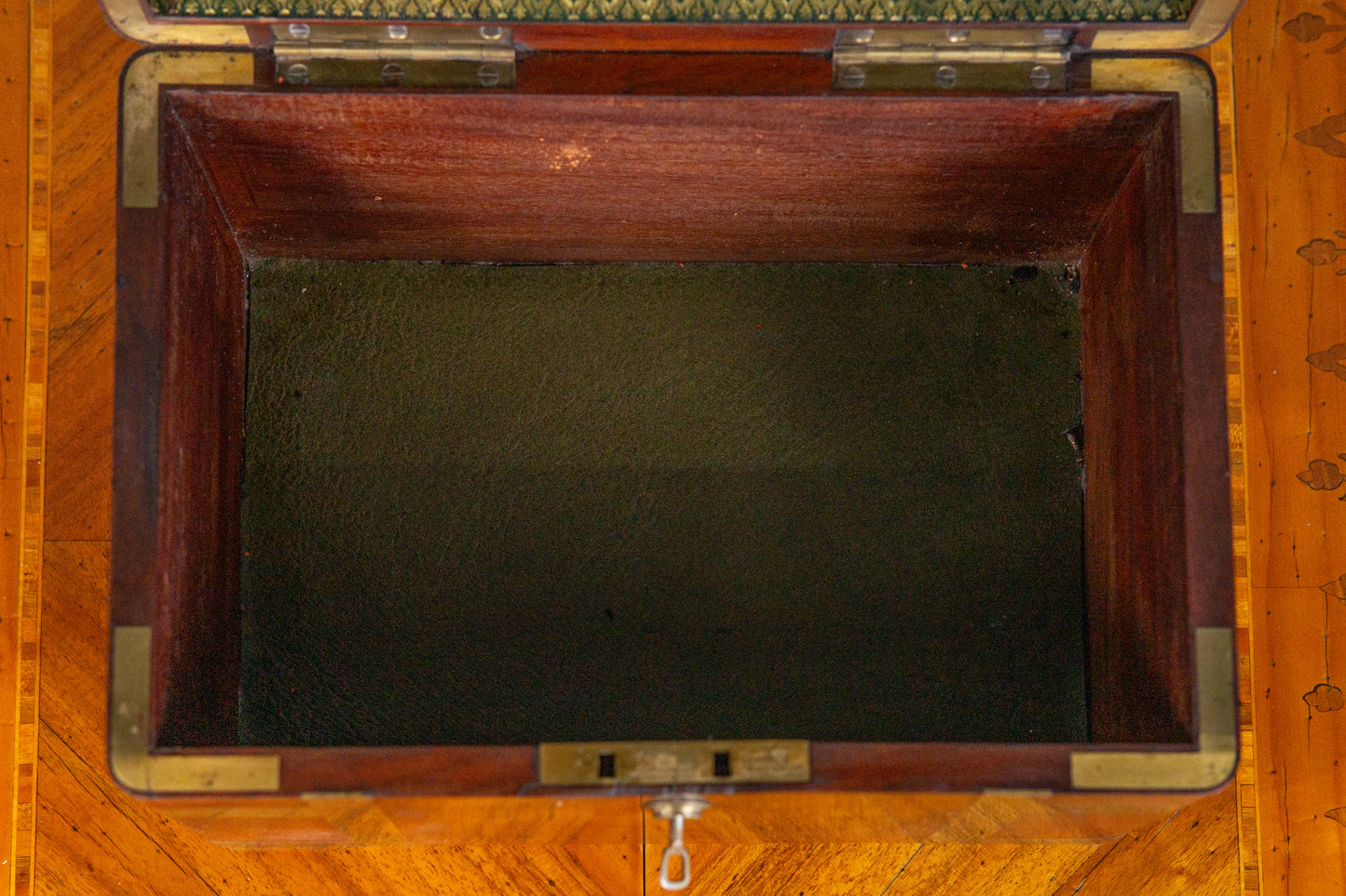antike Schatulle Truhe Kästchen Box Kiste Kommode Alt 2311_0903