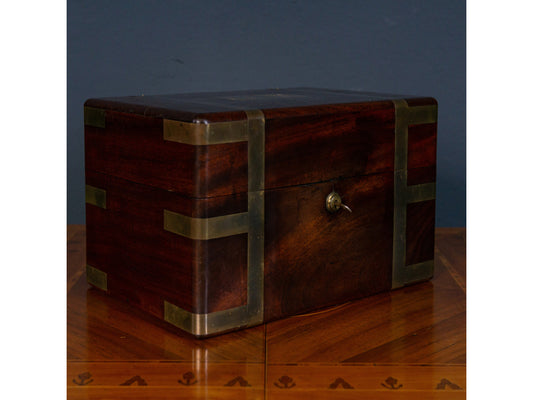 antike Schatulle Truhe Kästchen Box Kiste Kommode Alt 2311_0903