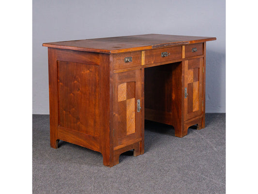 Schreibtisch Sekretär Tisch Desk Schrank Büro Alt Antik MÖBLINGER 2411_0702