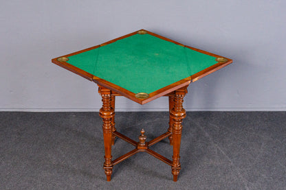 Gründerzeit Spieltisch Tisch Beistelltisch Table Antik MÖBLINGER 2411_0703