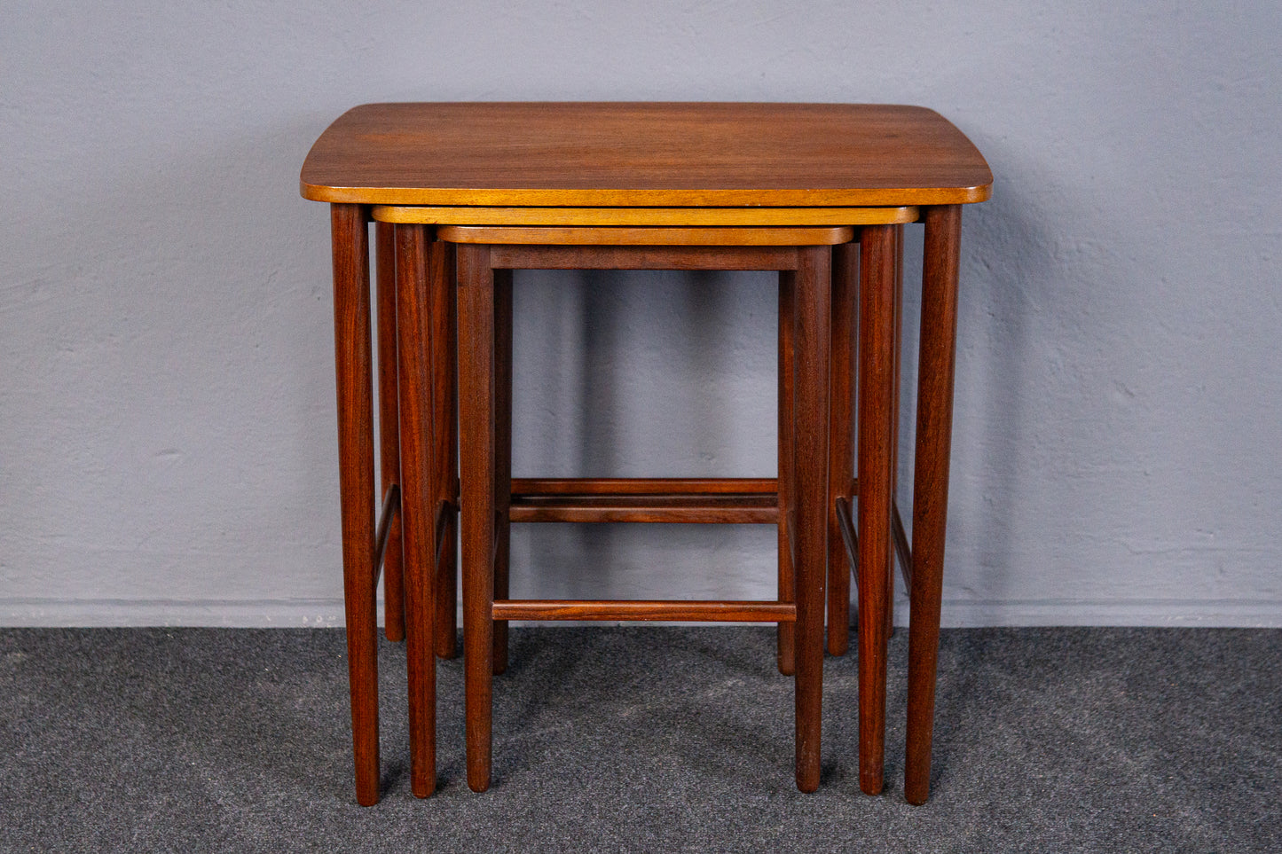 Vintage Satztische Tisch Couchtisch Sofa Sessel Alt MÖBLINGER 2411_0704