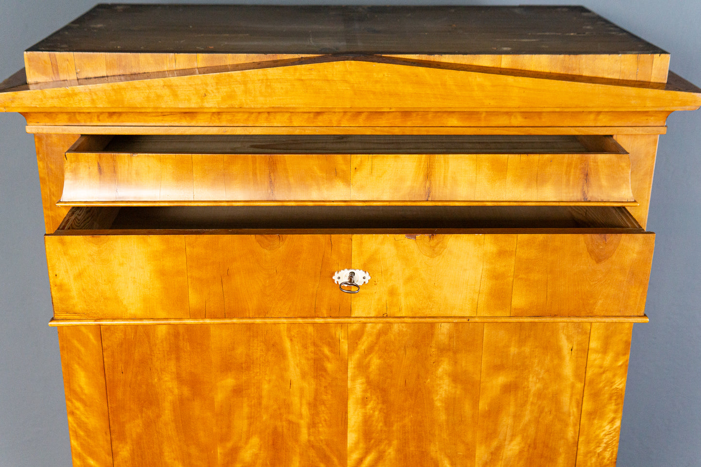 Sekretär Schreibtisch Schrank Kommode Desk Tisch Antik MÖBLINGER 2411_1101
