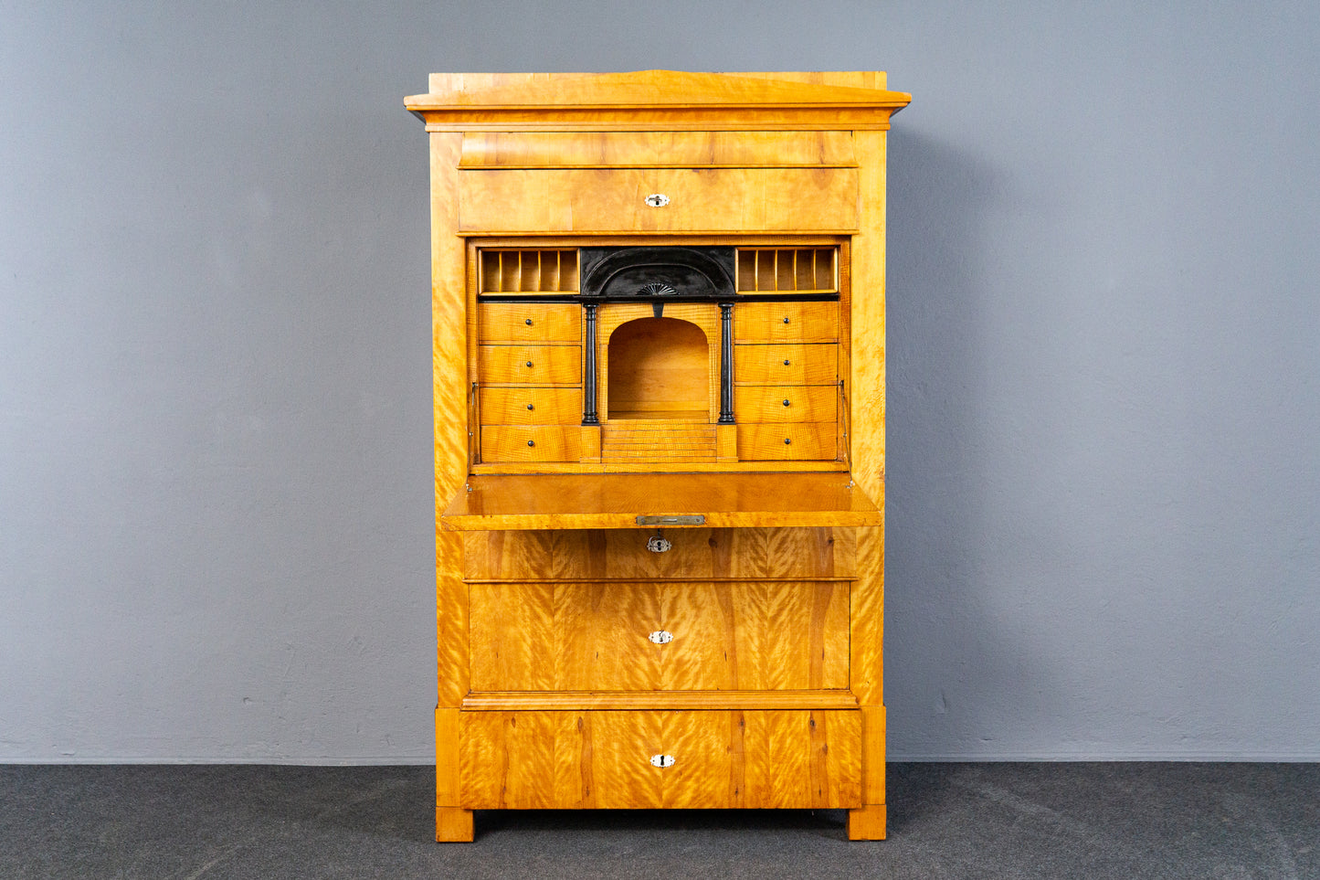 Sekretär Schreibtisch Schrank Kommode Desk Tisch Antik MÖBLINGER 2411_1101