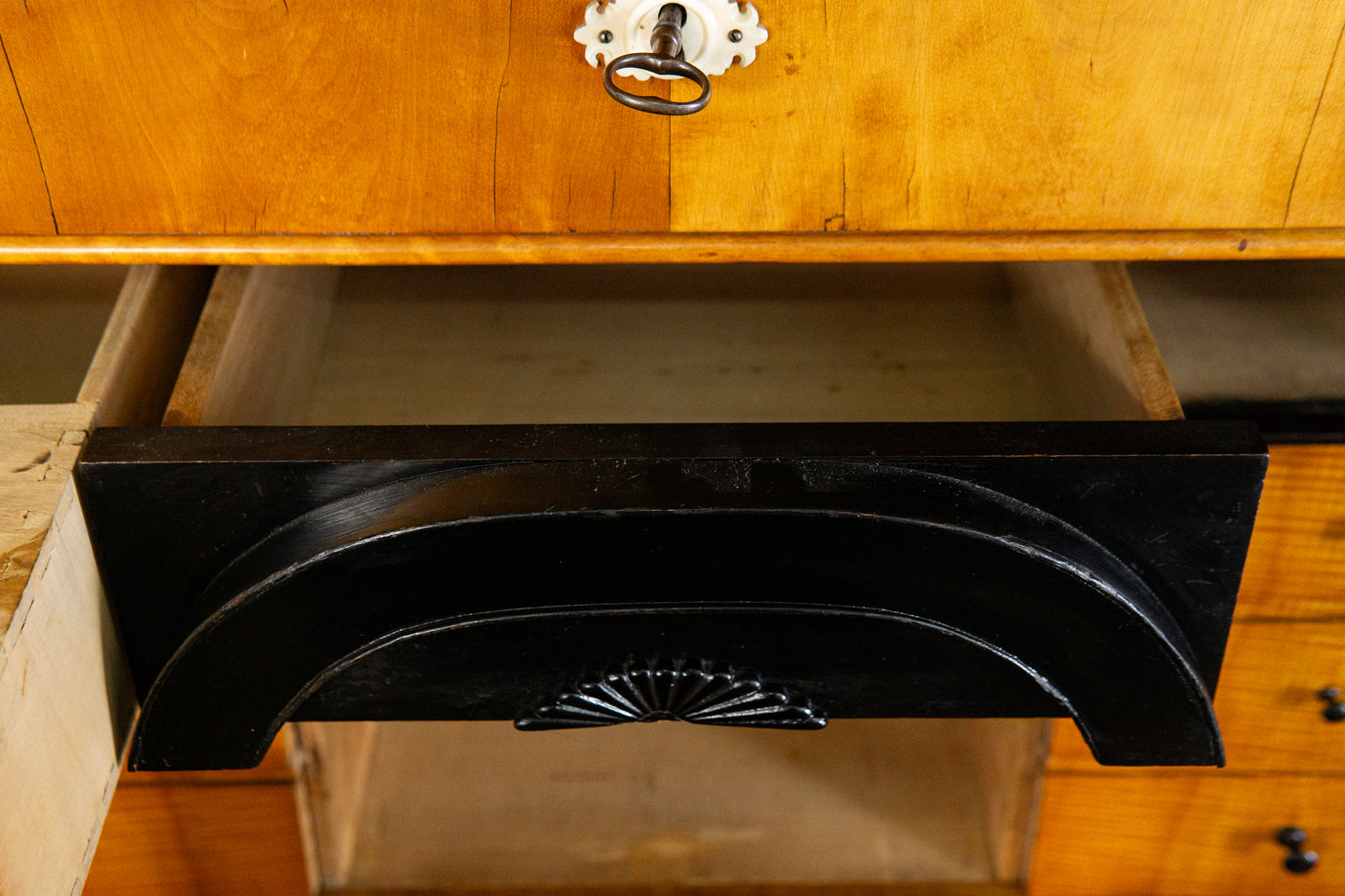 Sekretär Schreibtisch Schrank Kommode Desk Tisch Antik MÖBLINGER 2411_1101