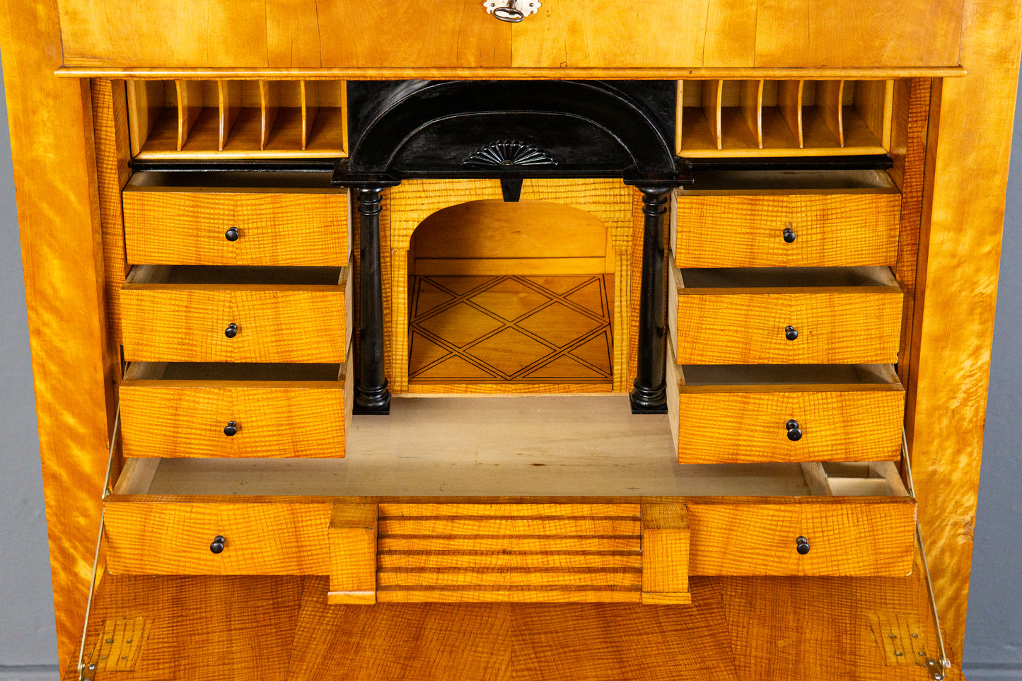 Sekretär Schreibtisch Schrank Kommode Desk Tisch Antik MÖBLINGER 2411_1101