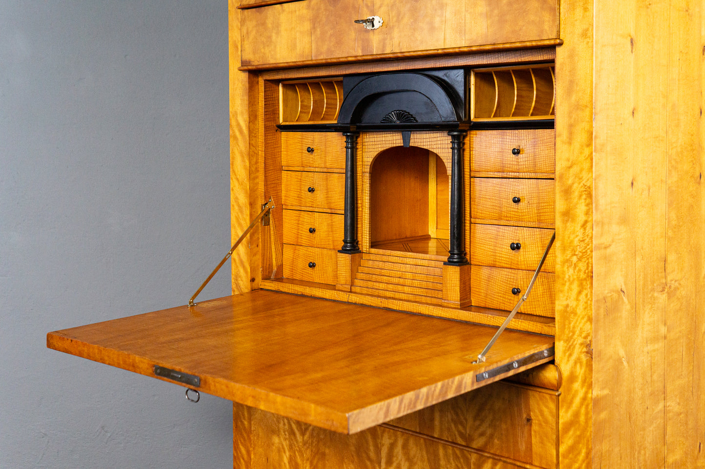 Sekretär Schreibtisch Schrank Kommode Desk Tisch Antik MÖBLINGER 2411_1101