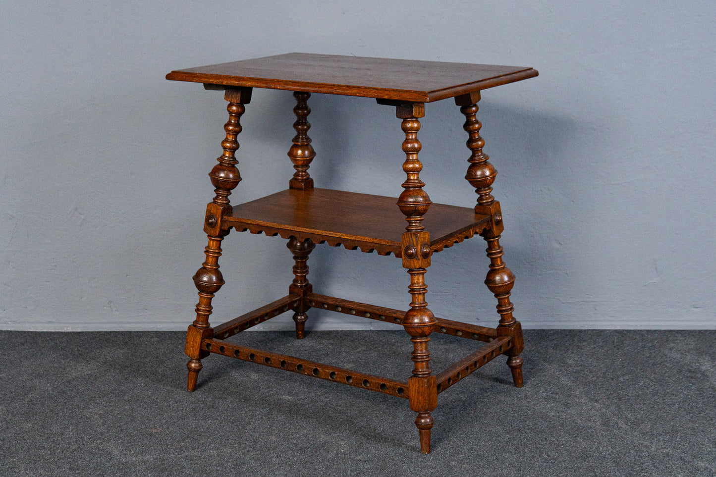 Gründerzeit Beistell Tisch Pflanzen Regal Kommode Antik MÖBLINGER 2411_1102