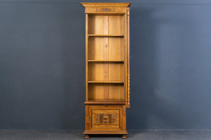 Gründerzeit Vitrine Bücher Schrank Regal Kommode Alt Antik MÖBLINGER 2301_0201
