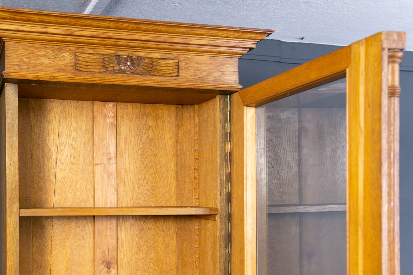 Gründerzeit Vitrine Bücher Schrank Regal Kommode Alt Antik MÖBLINGER 2301_0201