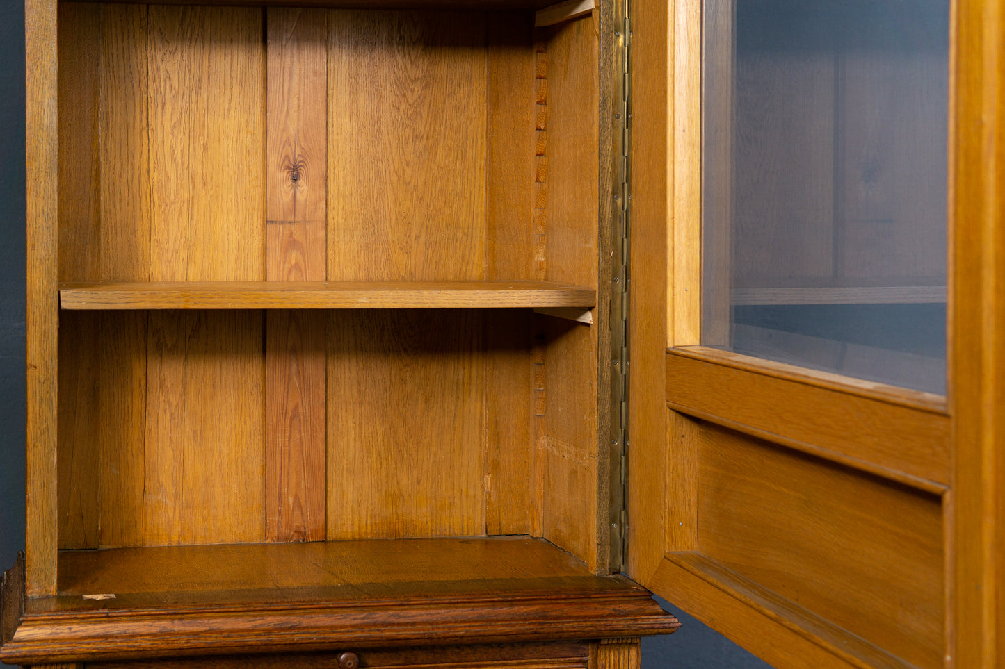 Gründerzeit Vitrine Bücher Schrank Regal Kommode Alt Antik MÖBLINGER 2301_0201