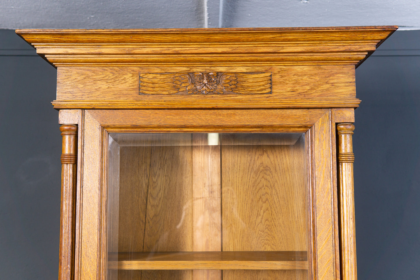 Gründerzeit Vitrine Bücher Schrank Regal Kommode Alt Antik MÖBLINGER 2301_0201